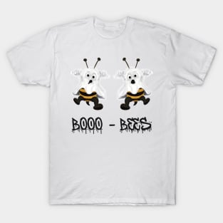 Booo Bees - Halloween Cute Ghost Bees T-Shirt